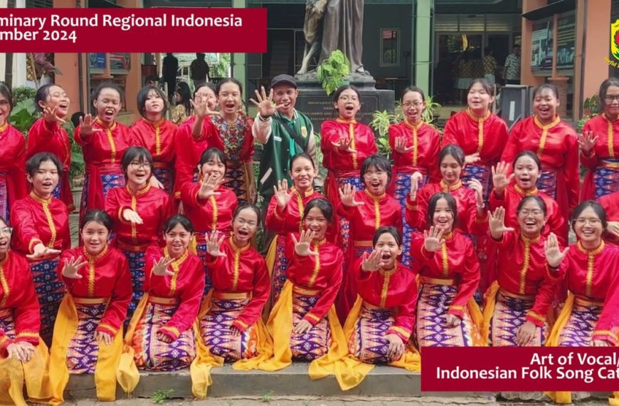SMP Charitas Jakarta Sabet Juara di Asia Students Arts Festival 2025, Tampil dengan Lagu Tradisional Indonesia