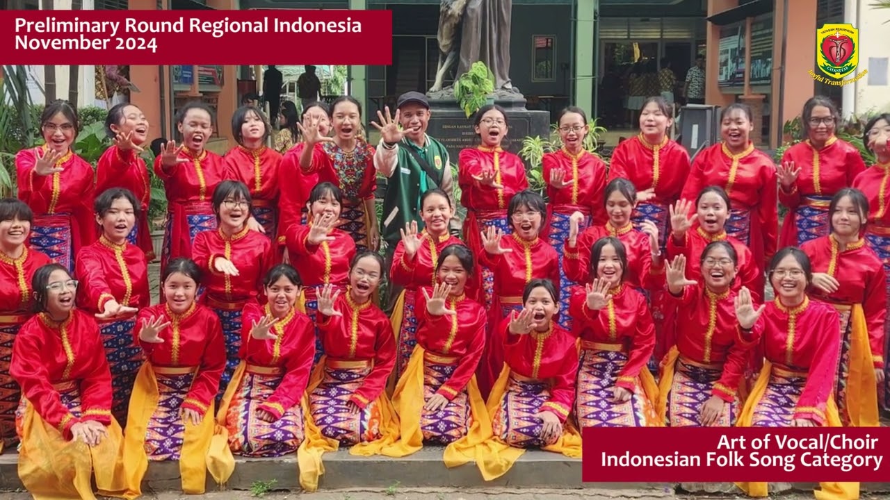 Paduan suara SMP Charitas Jakarta menjadi juara di Asia Students Arts Festival 2025 di Hong Kong